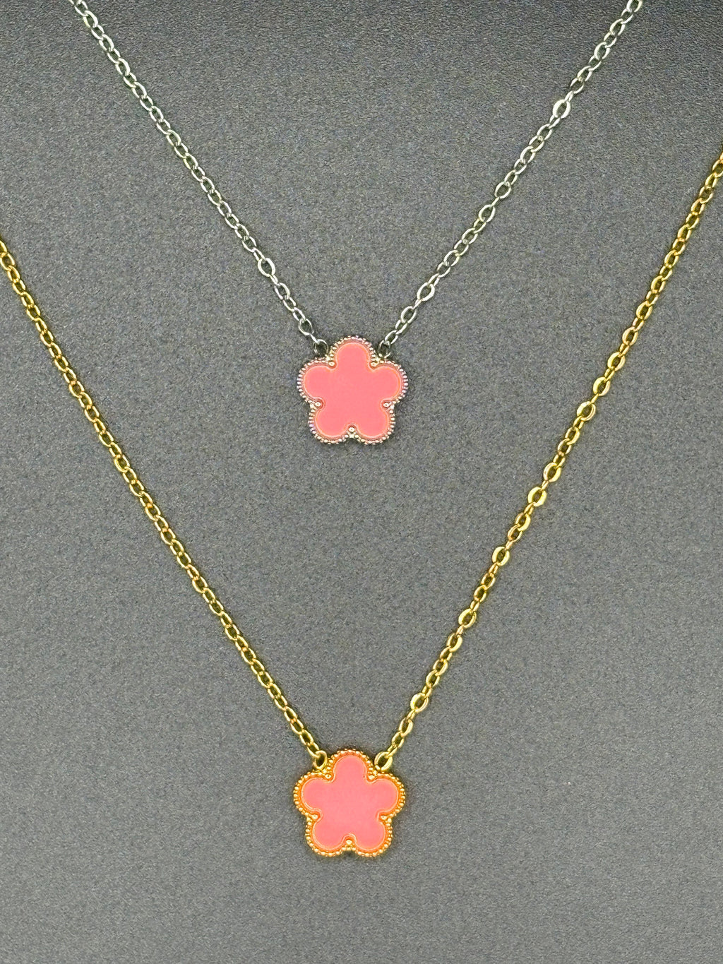 Pink Flower Jewerly