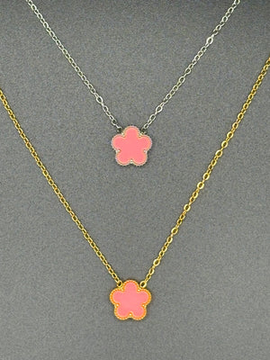 Pink Flower Jewerly